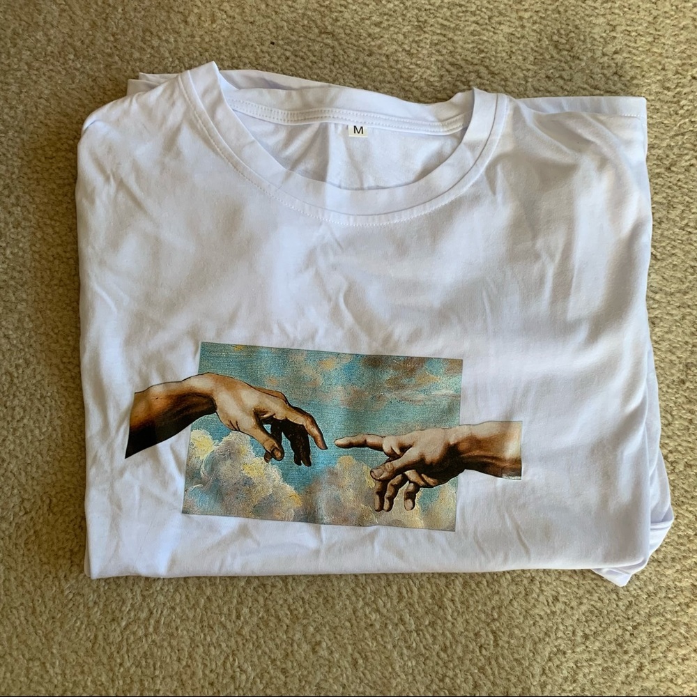 Shein finger touch t-shirt